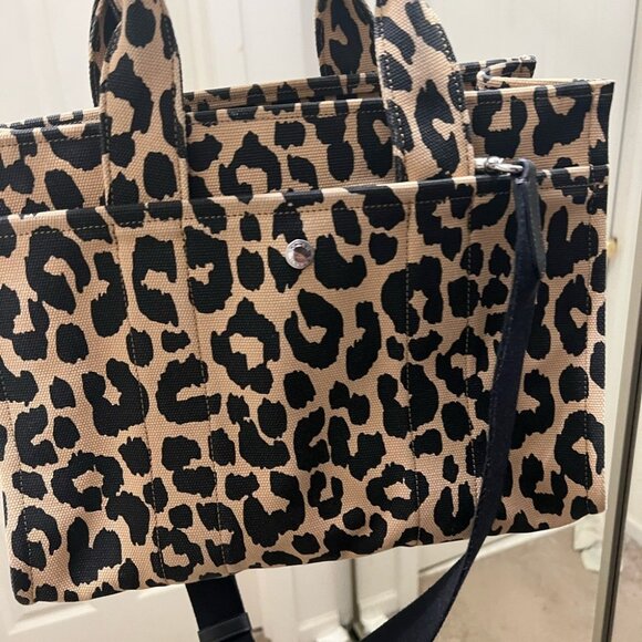 Coach Women Canvas Cargo Tote - Picture 4 of 6